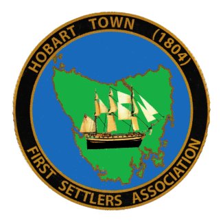 Hobart Town (1804) First Settlers Association logo